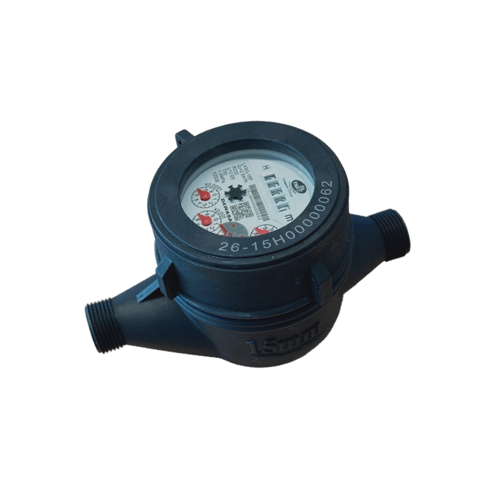 plastic-water-meter LXS Multi-jet Dry Type Plastic Water Meter